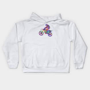 Motocross dirt bike Kids Hoodie